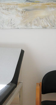 Das Besprechungszimmer mit herrlichem Eifelblick
